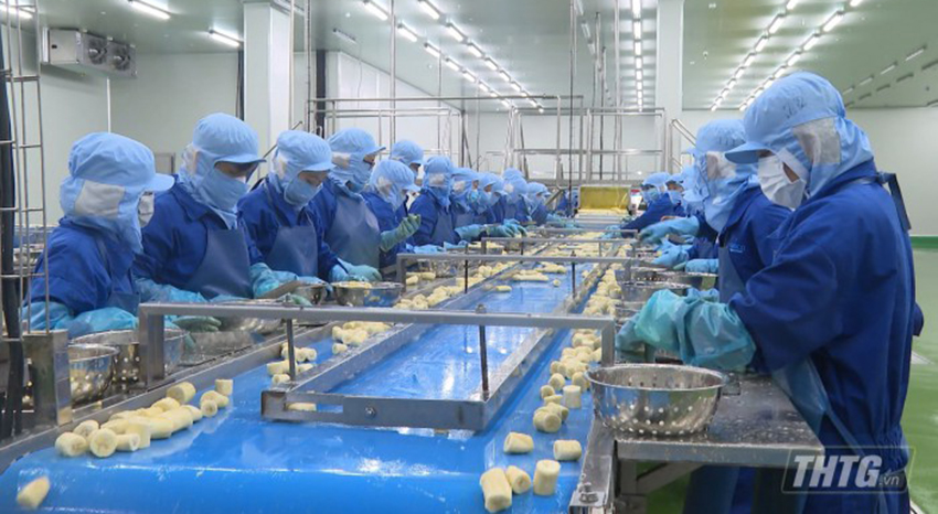 Ông Phạm Văn Trọng thăm làm việc với doanh nghiệp và kiểm tra tiến độ xây dựng huyện nông thôn mới Gò Công Tây